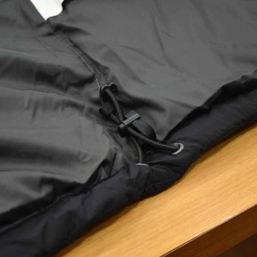 NANGA×MANUAL ALPHABET (ナンガ×マニュアルアルファベット) EXPLORER DOWN JACKET BLACKの画像