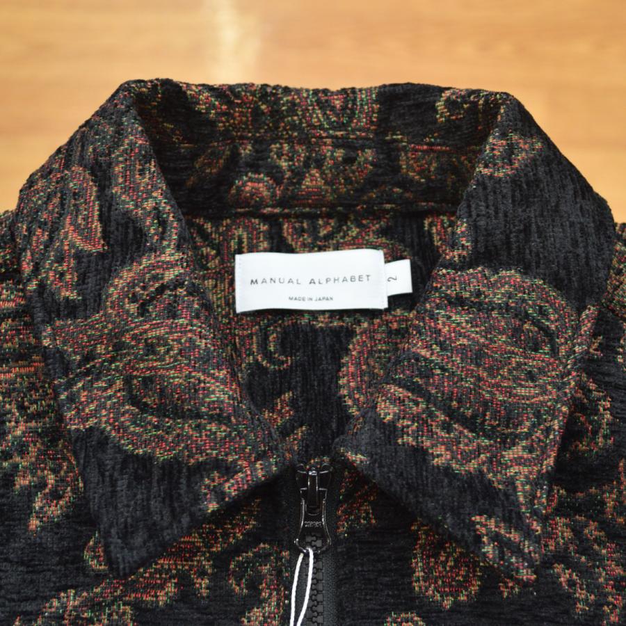 MANUAL ALPHABET（マニュアルアルファベット） GOBELIN ZIP JKT BLACK