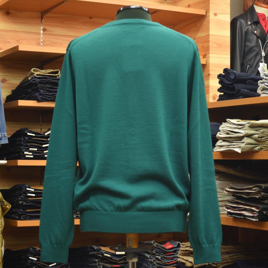 MOONCASTLE（ムーンキャッスル） WOOL CARDIGAN MC4 グラスグリーン