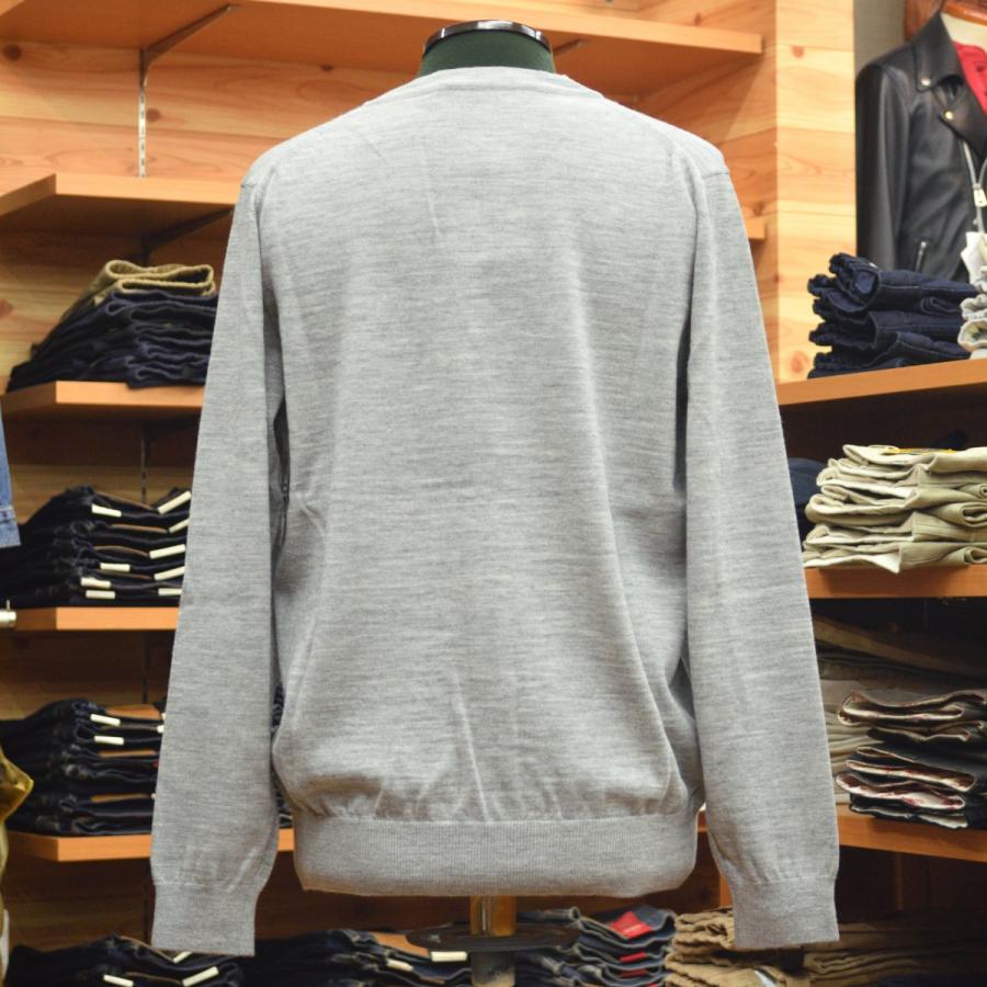 MOONCASTLE（ムーンキャッスル） WOOL CARDIGAN MC4 ライトグレー