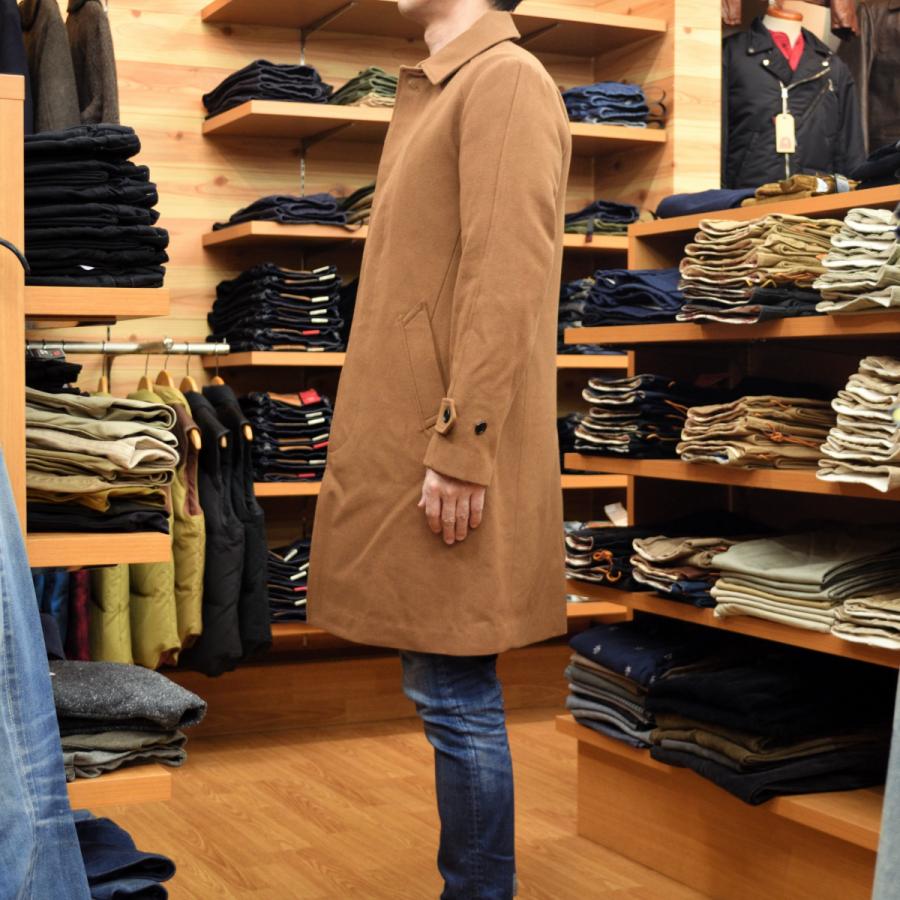 Audience（オーディエンス） 610gウールメルトン ステンカラーコート