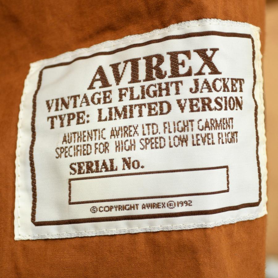AVIREX (アヴィレックス) Type A-2 ユーズド加工 米国製 サイズ AVIREX (アヴィレックス) Type A-2 ユーズド加工 米国製 サイズ