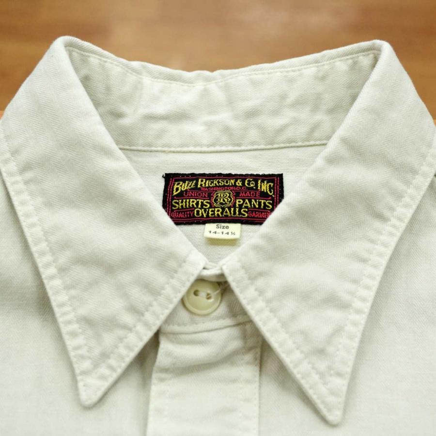 00s-BUZZ RICKSON's バズリクソンズ 半袖シャツ コントラクター Buzz Rickson's[バズリクソンズ] コントラクターシャツ 半袖