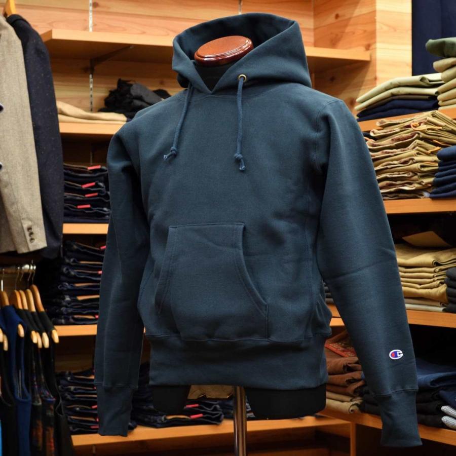 Champion (チャンピオン) REVERSE WEAVE フーデッドスウェットシャツ C5-U101 米国製 ネイビー  :msschampionc5u101nvy:メンズショップサトウ - 通販 - Yahoo!ショッピング