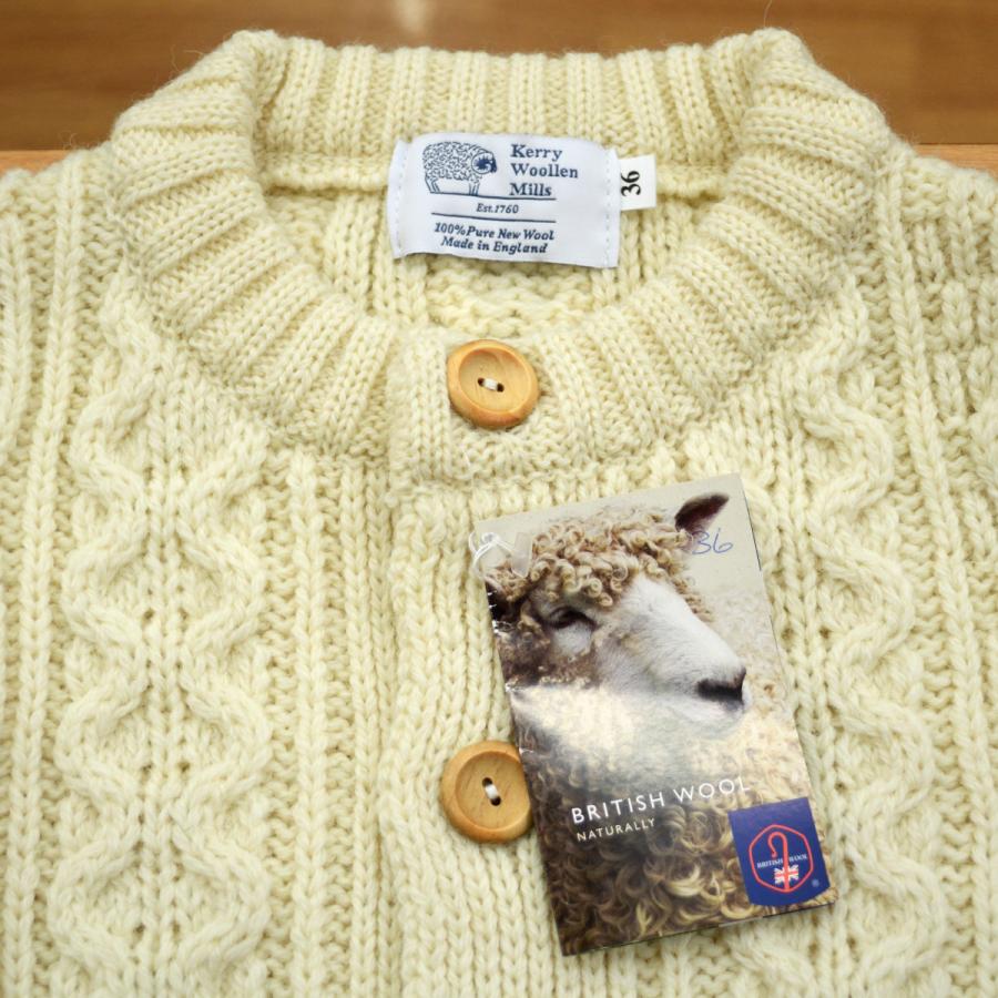 Kerrywoollenmills（ケリーウーレンミルズ） アランケーブル カラー