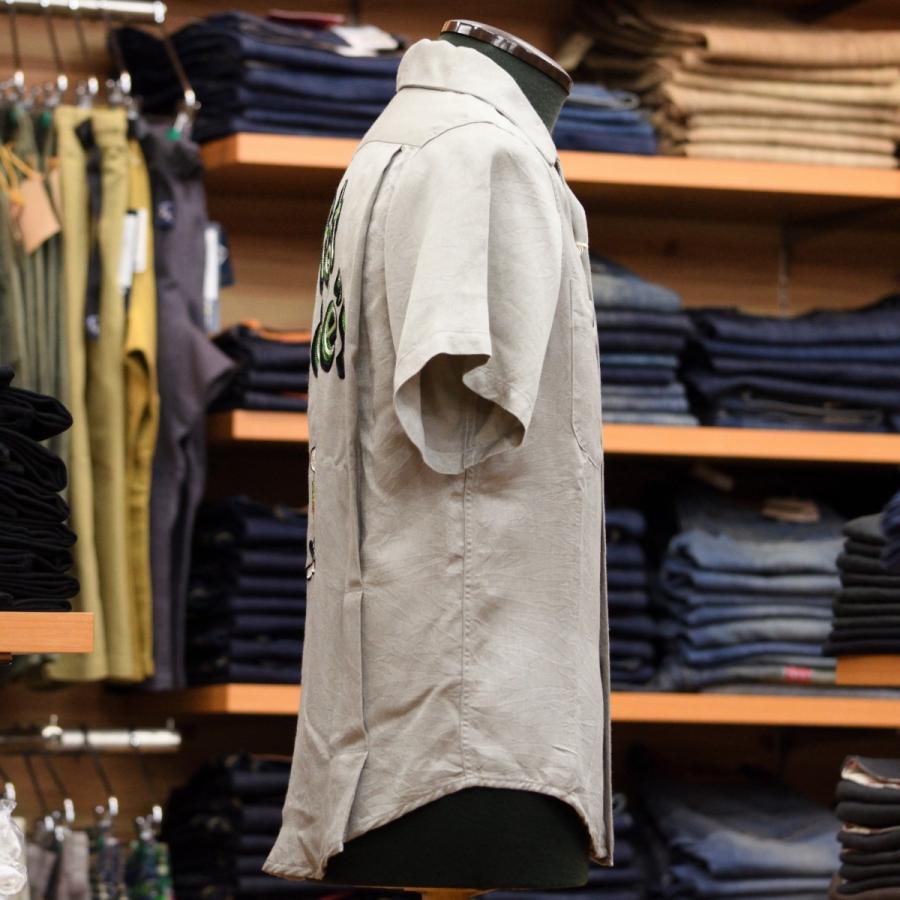 King Louie (キングルイ) ボウリングシャツ KL34685 グレー