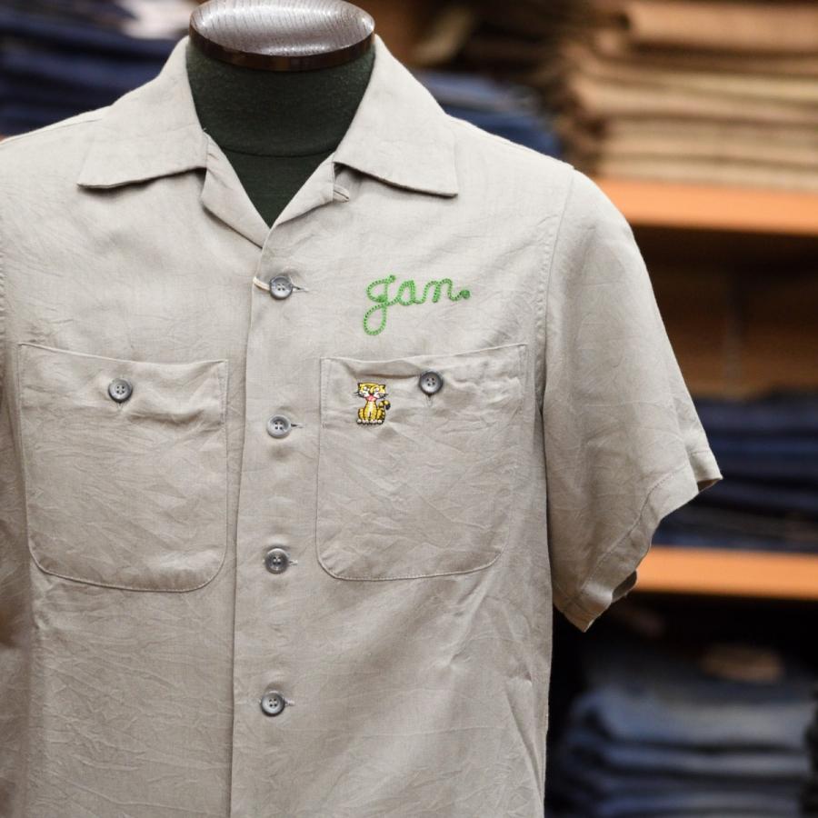 King Louie (キングルイ) ボウリングシャツ KL34685 グレー