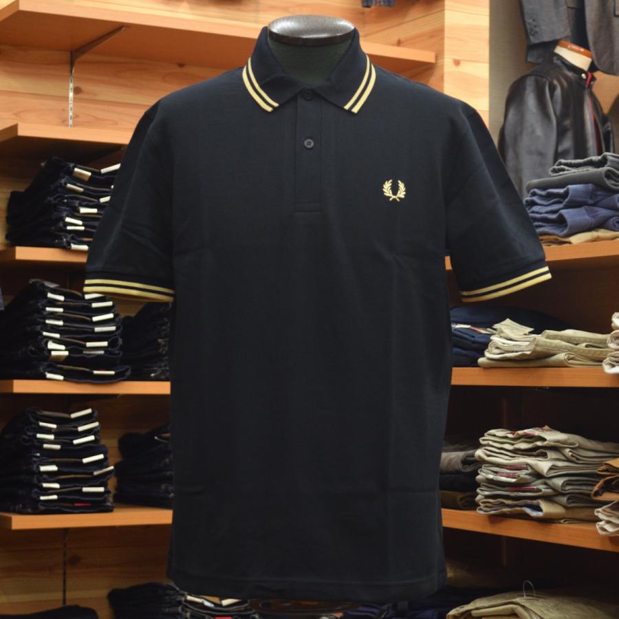 FRED PERRY（フレッドペリー） 英国製 ティップラインポロシャツ M12