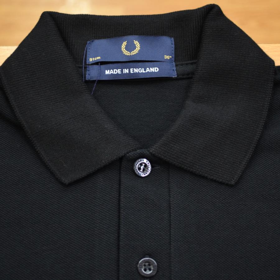 FREDPERRY (フレッドペリー) 英国製 ポロシャツ M3 157 BLACK