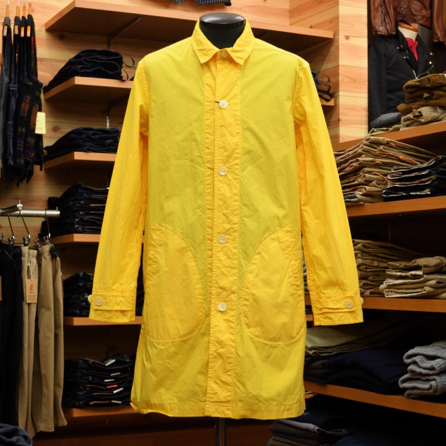 Manual Alphabet マニュアルアルファベット シャツコート イエロー Mssmaj002yel メンズショップサトウ 通販 Yahoo ショッピング
