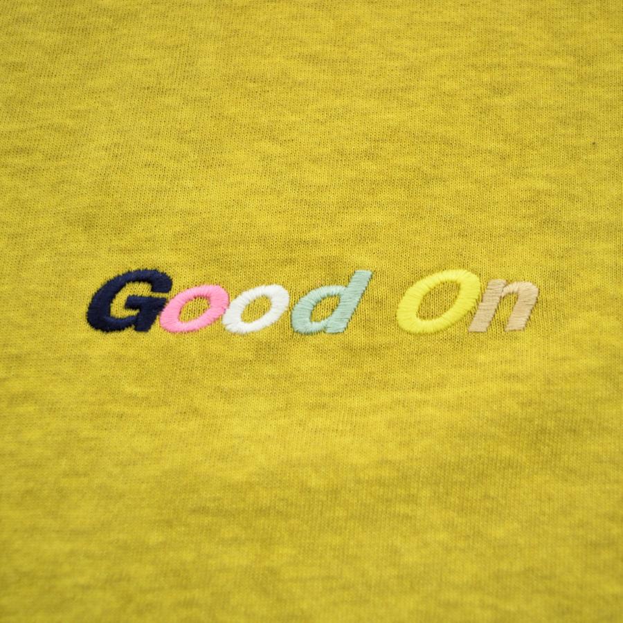 GOOD ON（グッドオン） ロゴ 刺繍Tシャツ P-BANANA : メンズショップ 