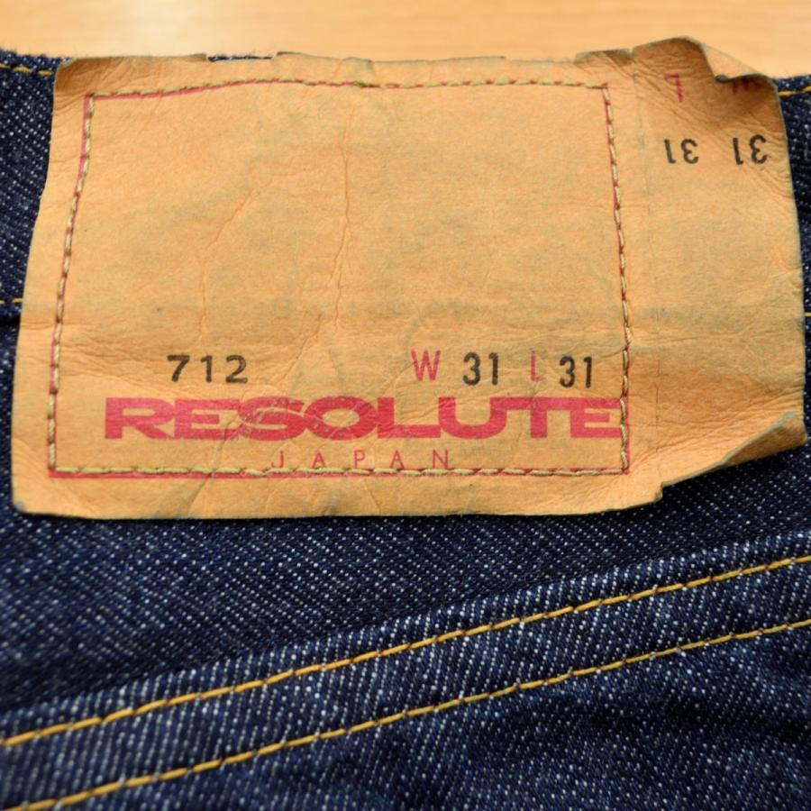 RESOLUTE（リゾルト） 712 ワンウォッシュ W36 L33 : メンズショップ