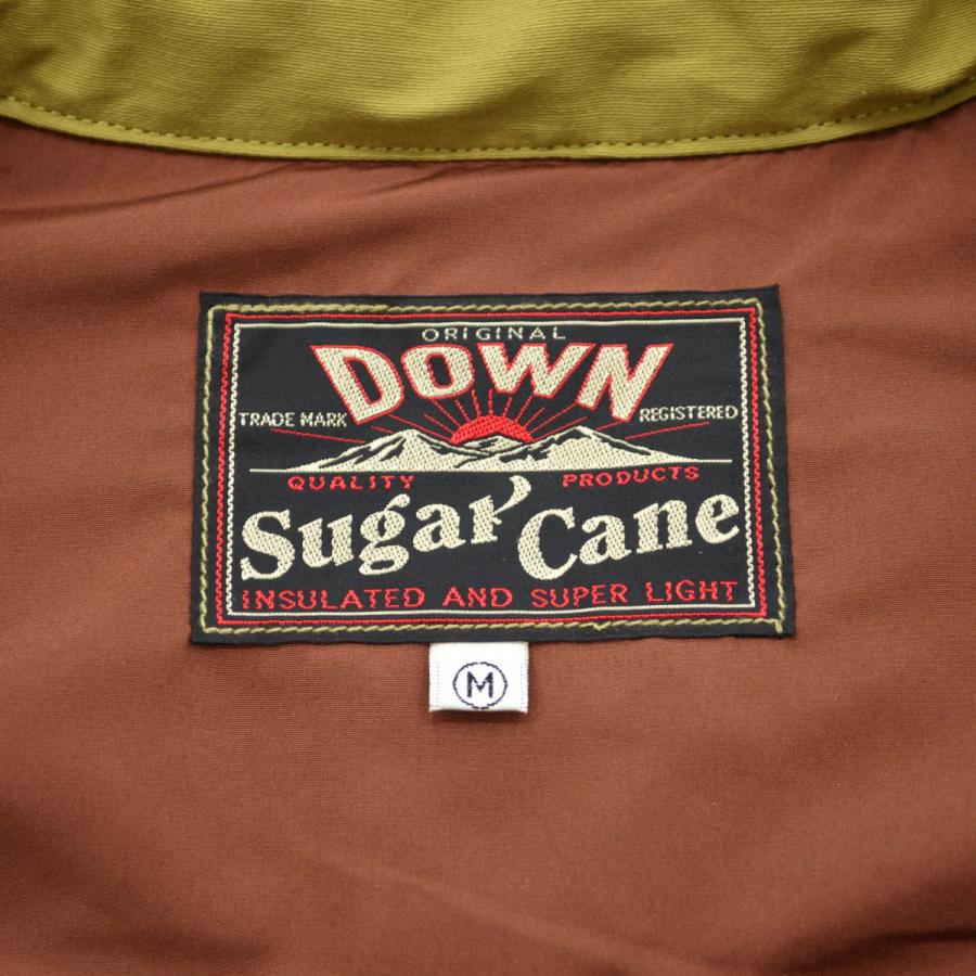 ⭐︎SUGAR CANE⭐︎シュガーケーンダウンベストSC12340 SUGAR CANE（シュガーケーン） ダウンベスト SC12340 レザーヨーク