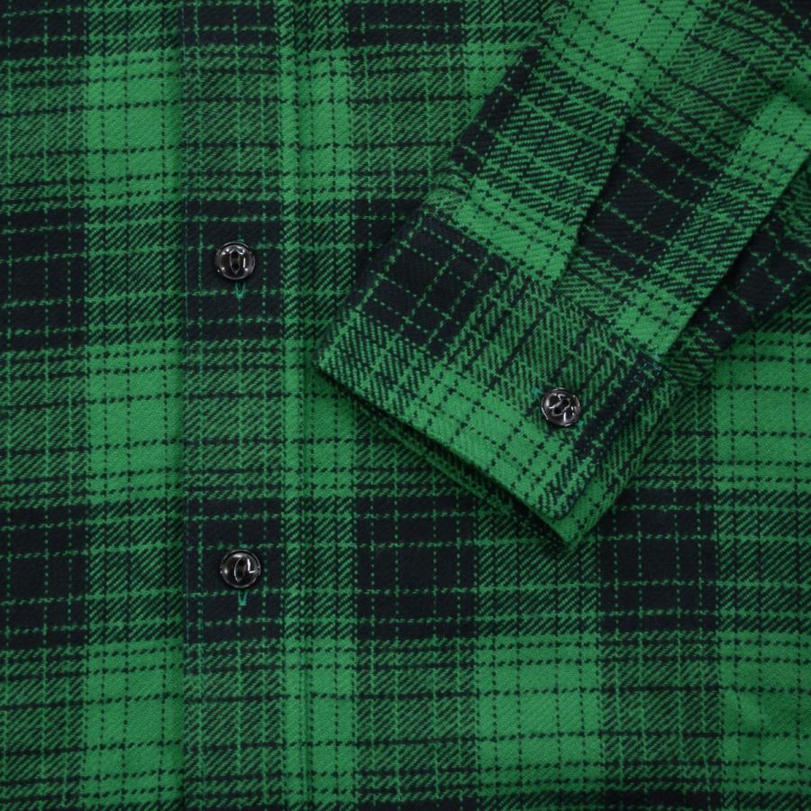 SUGAR CANE (シュガーケーン) ツイルチェック 長袖ワークシャツ