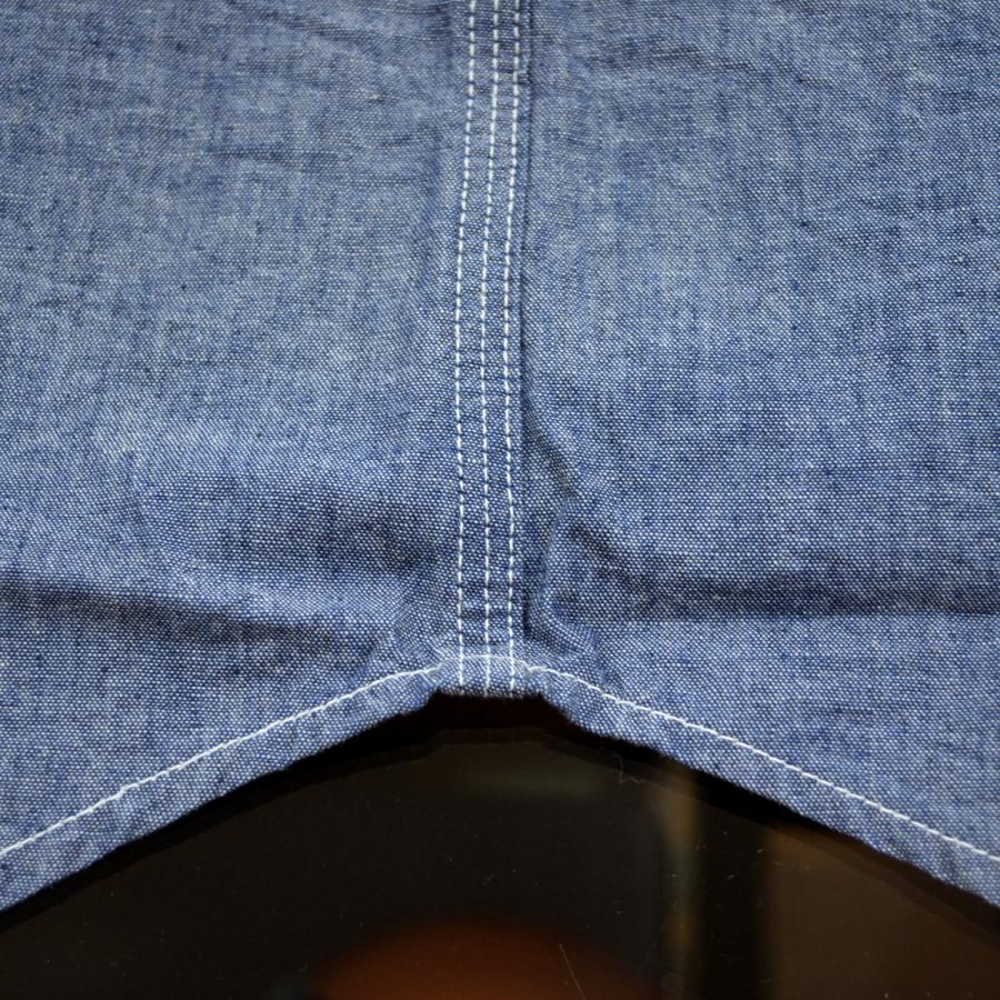 EFFLORESCENCE ネイビー 半袖シャツ(Lサイズ） m-s-sato_msssc37941nvya