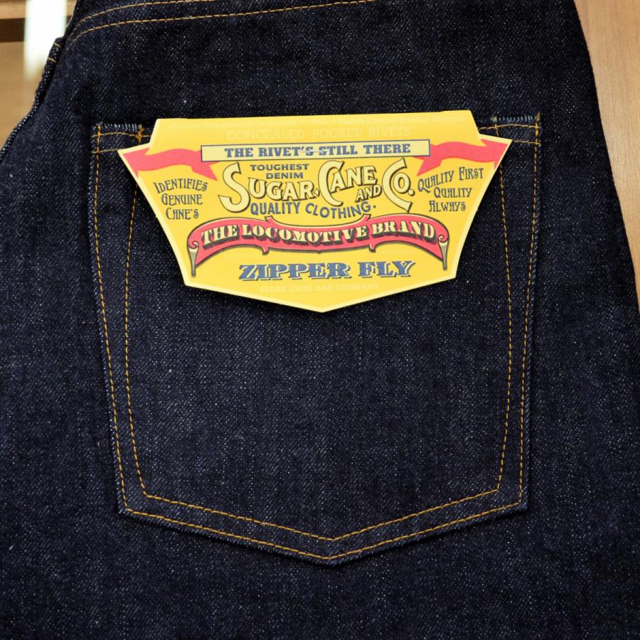 SUGAR CANE (シュガーケーン) 14oz DENIM 1955Z MODEL SC42955A ワンウォッシュ｜m-s-sato｜11