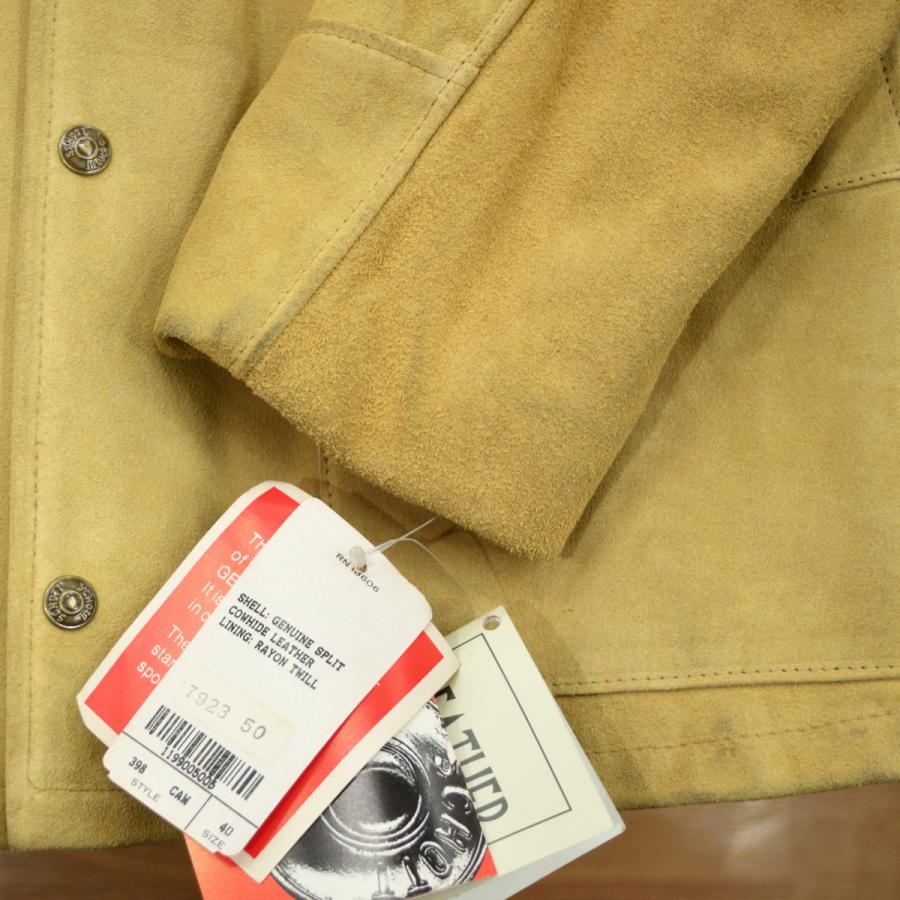Schott (ショット) スエードジャケット 1990年代ストックモデル キャメル 