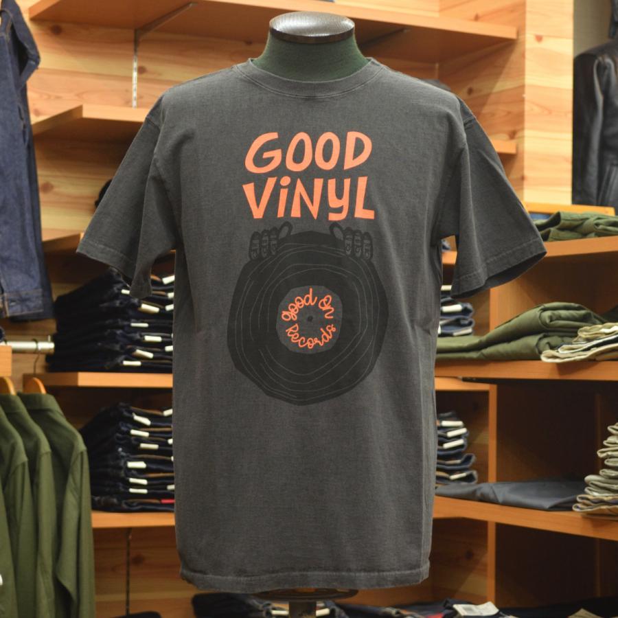 UK　XL　P-BLACK　P-ナチュラル　同梱 グッドオン GOOD ON（グッドオン） GOOD VINYL Tシャツ P-BLACK : メンズショップ