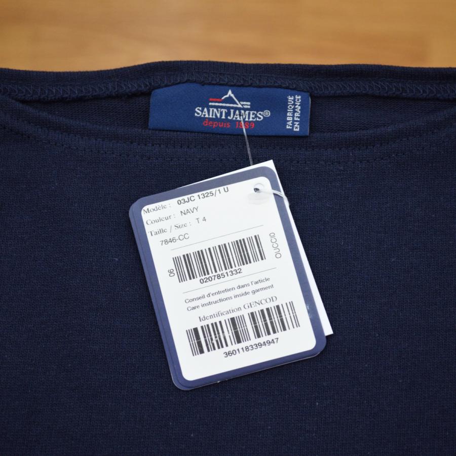 OUESSANT SAINT JAMES (セントジェームス) (ウエッソン半袖) NAVY (紺