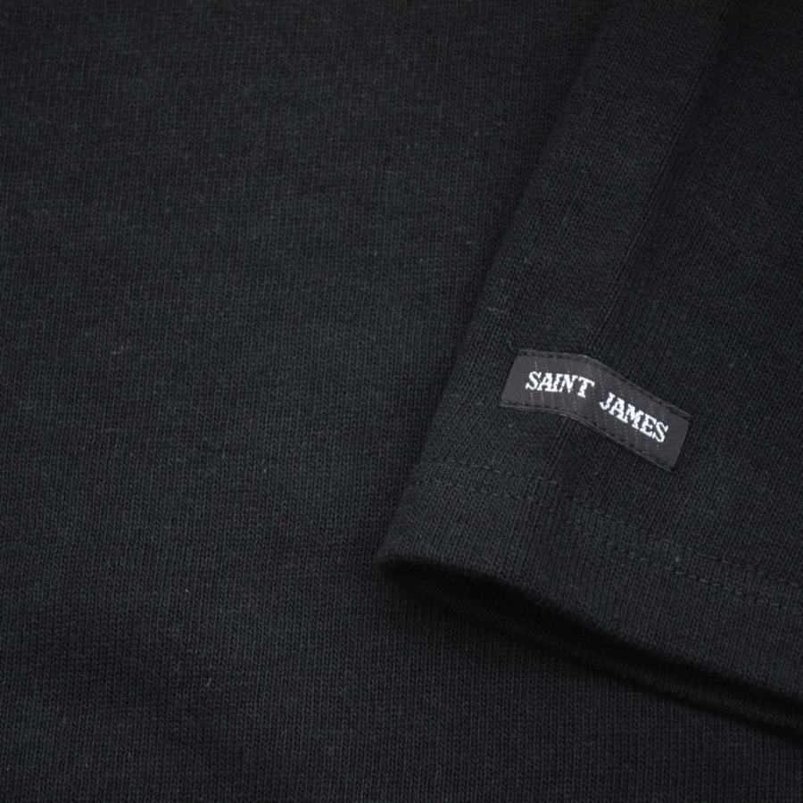 OUESSANT SAINT JAMES (セントジェームス) (ウエッソン半袖) NOIR (黒