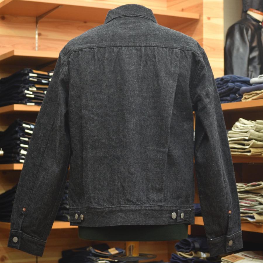 SUGAR CANE (シュガーケーン) 14.25oz BLACK DENIM JACKET 1953 MODEL