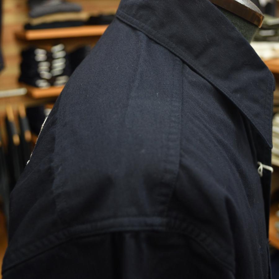 SUGAR CANE (シュガーケーン) ヘリンボーンツイル 刺繍 長袖ワーク