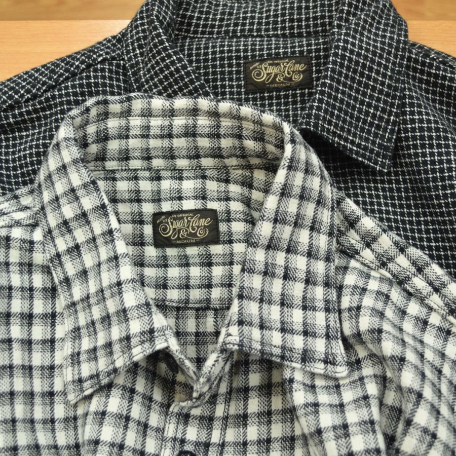 SUGAR CANE (シュガーケーン) SMALL PLAID L/S WORK SHIRT SC29207 OFF