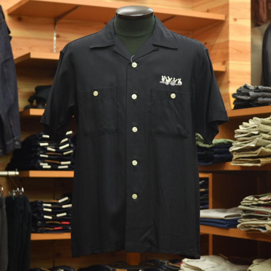 ✅️デットストック M スラップショット チェーンステッチ ボーリングシャツ ✅️デットストック M スラップショット チェーンステッチ ボーリング