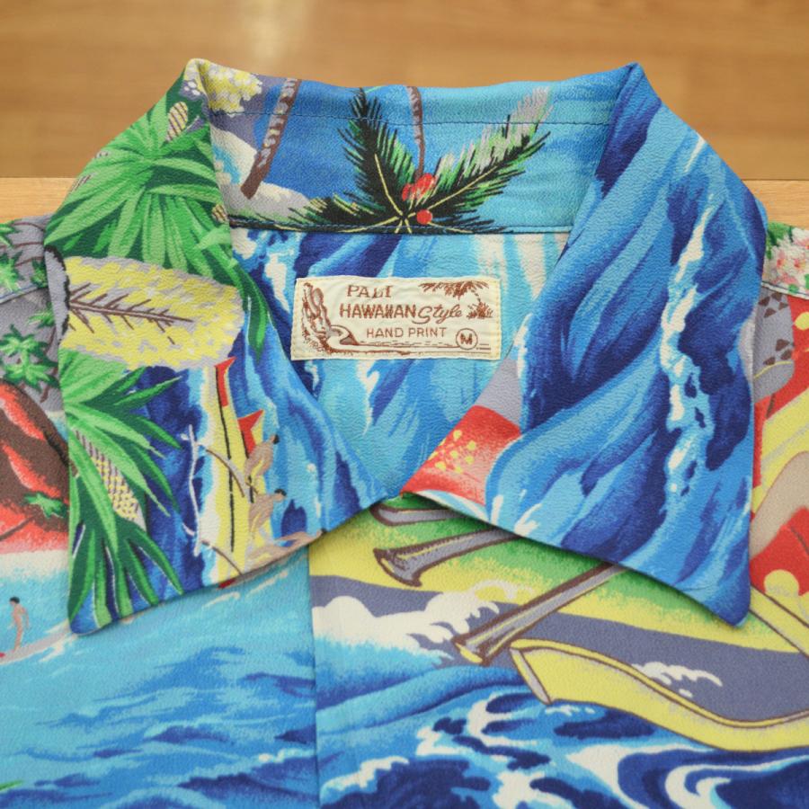 SUN SURF (サンサーフ) 2024年 SS39278 ALOHA UNIVERSAL WORLD BLUE