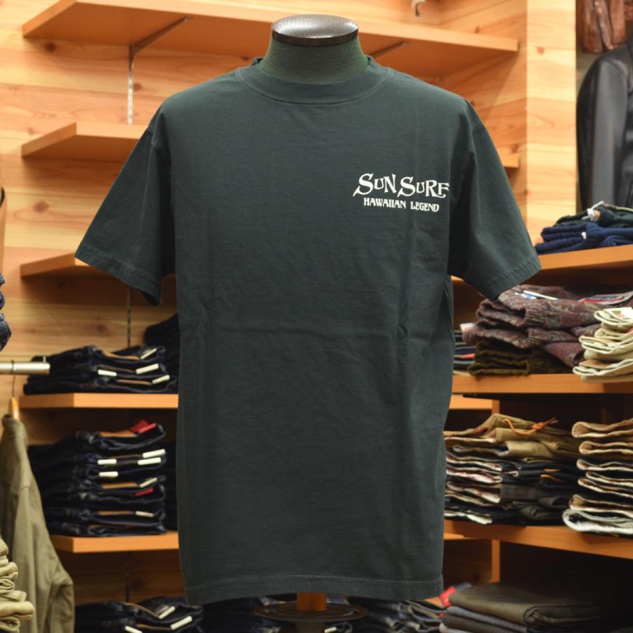 SUN SURF (サンサーフ) 2023年 S/S T-SHIRT MANDARA SS79164 BLACK