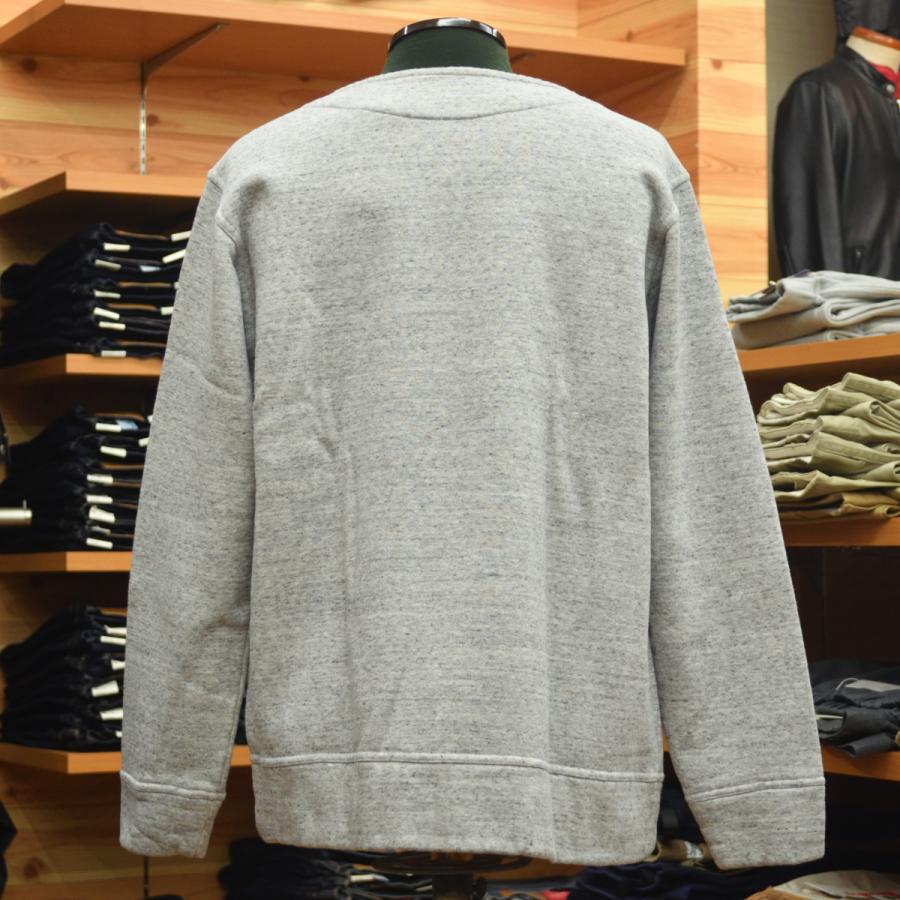 Arvor Maree（アルボーマレー） ボートネック スウェットシャツ グレー 