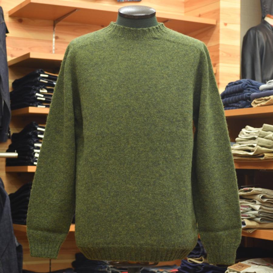 MOONCASTLE（ムーンキャッスル） SHETLAND WOOL CREWNECK SWEATER SW1