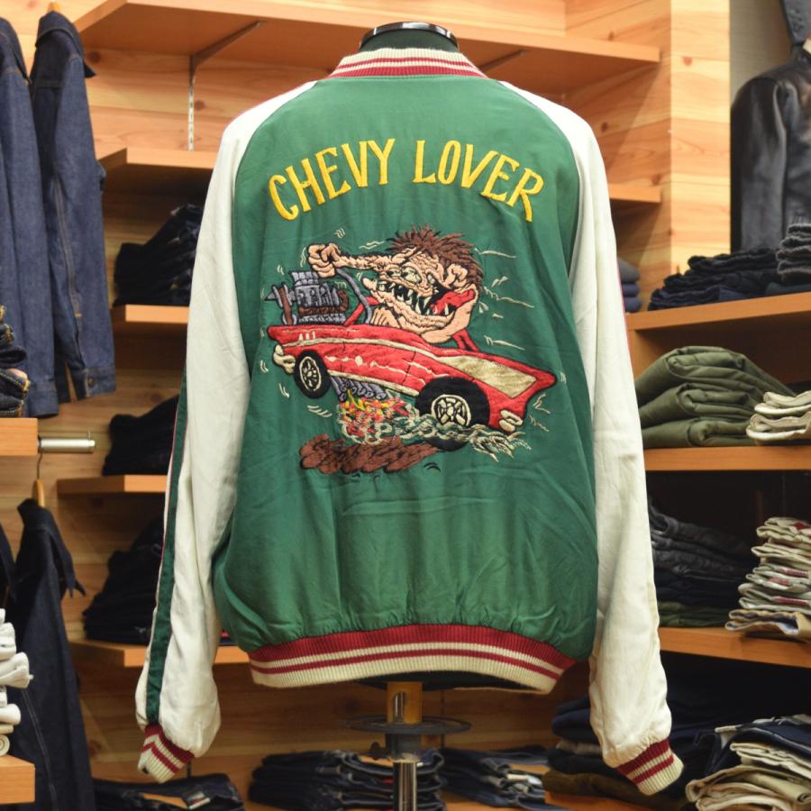 テーラー東洋TIGER HEAD ＆ CHEVY LOVER TAILOR TOYO テーラー東洋 スカジャン TIGER HEAD × CHEVY LOVER