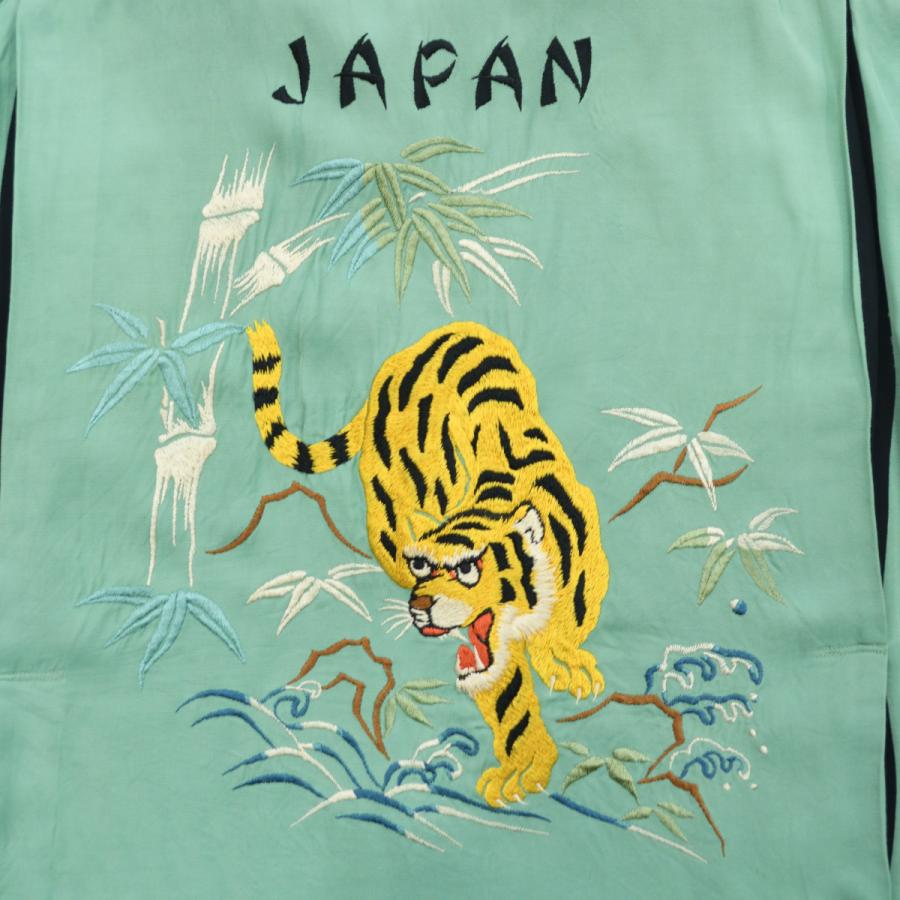 TAILOR TOYO (テーラー東洋) SUKA SHIRT “TIGER” TT39700 M.GREEN