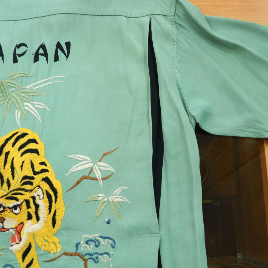 TAILOR TOYO (テーラー東洋) SUKA SHIRT “TIGER” TT39700 M.GREEN