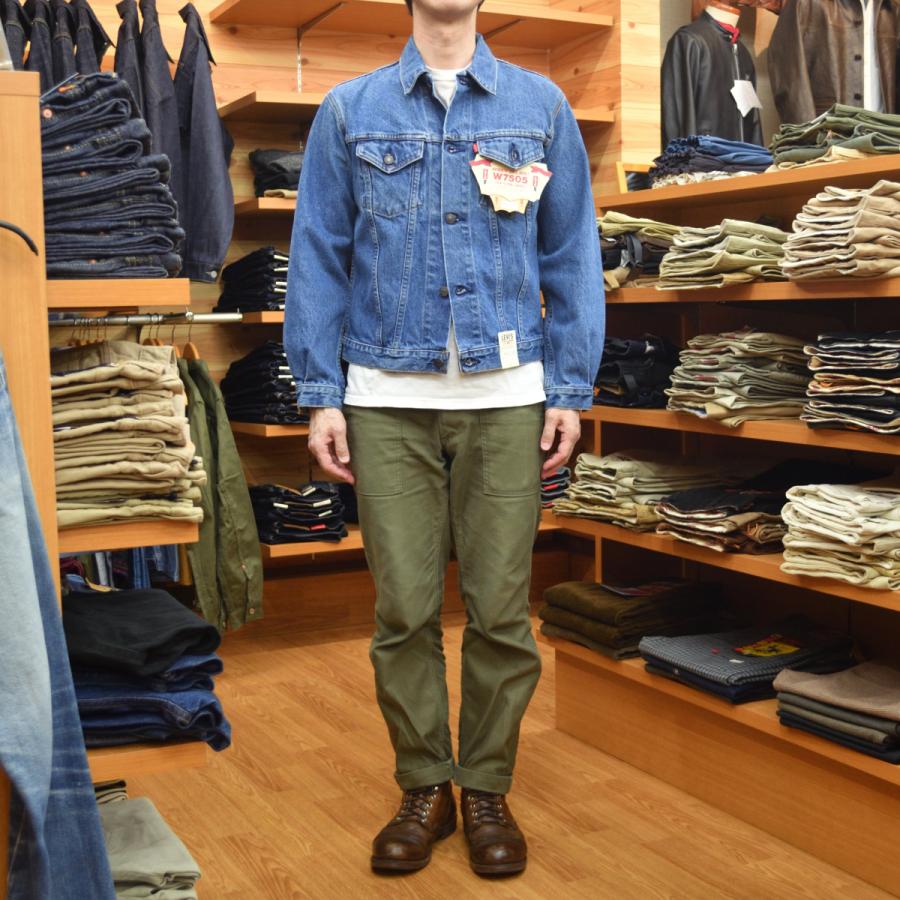Levi's (リーバイス) W7505-02BB トラッカージャケット 日本製 Levi's (リーバイス) W7505-02BB トラッカージャケット 日本製