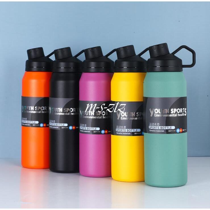 送料無料 水筒 おしゃれ 1000ml ステンレス 真空二重構造 マグボトル 保温 1リットル マインドフリー 保冷 タンブラー デポー ステンレスボトル 直飲み