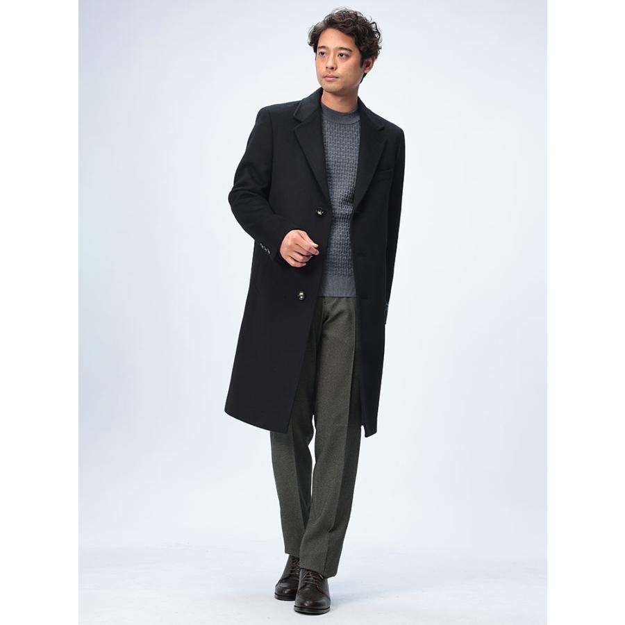 GIORGIO ARMANI アンゴラ　カシミヤ　チェスターコート GIORGIO ARMANI アンゴラ カシミヤ チェスターコート GIORGIO