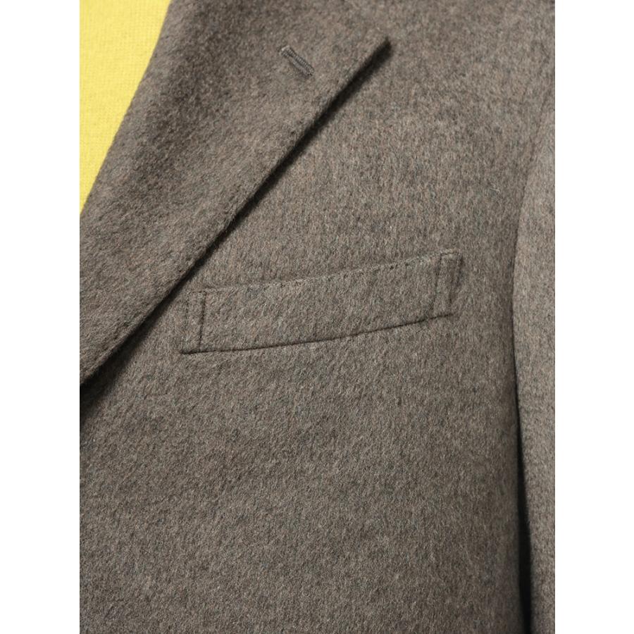 チェスターコート メンズ ビジネス 紳士 TOLLEGNO カシミヤ100％ シングル アウター フォーマル カシミア カシミヤ 秋 冬 M L LL 3L COLLEZIONE コレツィオーネの画像