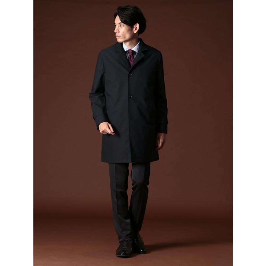 スタンドカラーコート シンサレートライナー付き メンズ ビジネス 紳士 アウター 中綿ライナー 秋 冬 防寒 ロングコート メンズショップサカゼン メンズショップサカゼン 通販 Yahoo ショッピング