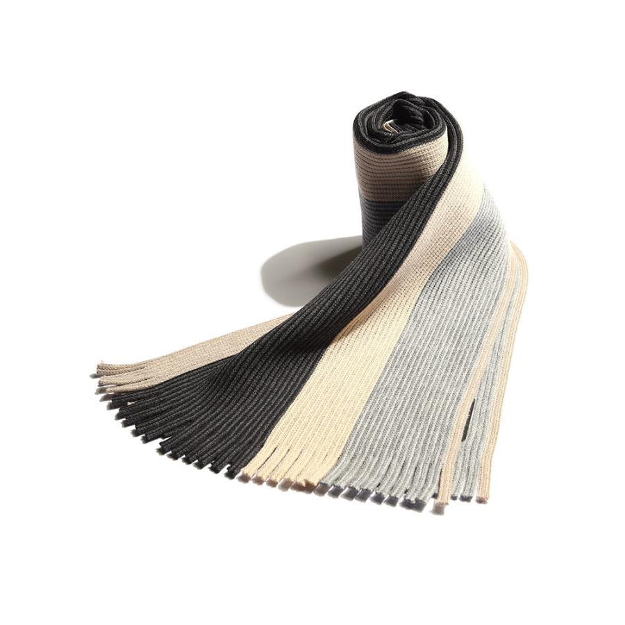 ラッセルマフラー ウール混 メンズ ビジネス 防寒 秋 冬 ストライプ ユニセックス レディース カジュアル V Fraas ヴィ フラース メンズショップサカゼン メンズショップサカゼン 通販 Yahoo ショッピング