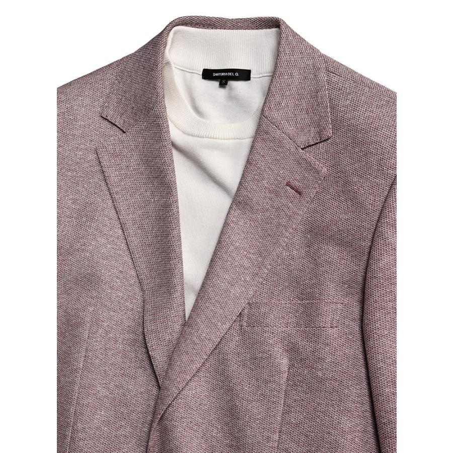 オリーブ色 テーラードジャケット コットン混紡 tradhousefukiya_wscsk0970