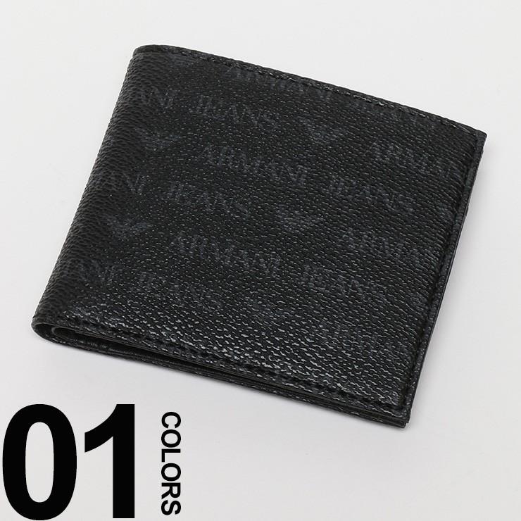 Armani Jeans アルマーニジーンズ 総ロゴ 二つ折り 財布 メンズ サイフ ブランド メンズショップサカゼン 通販 Yahoo ショッピング