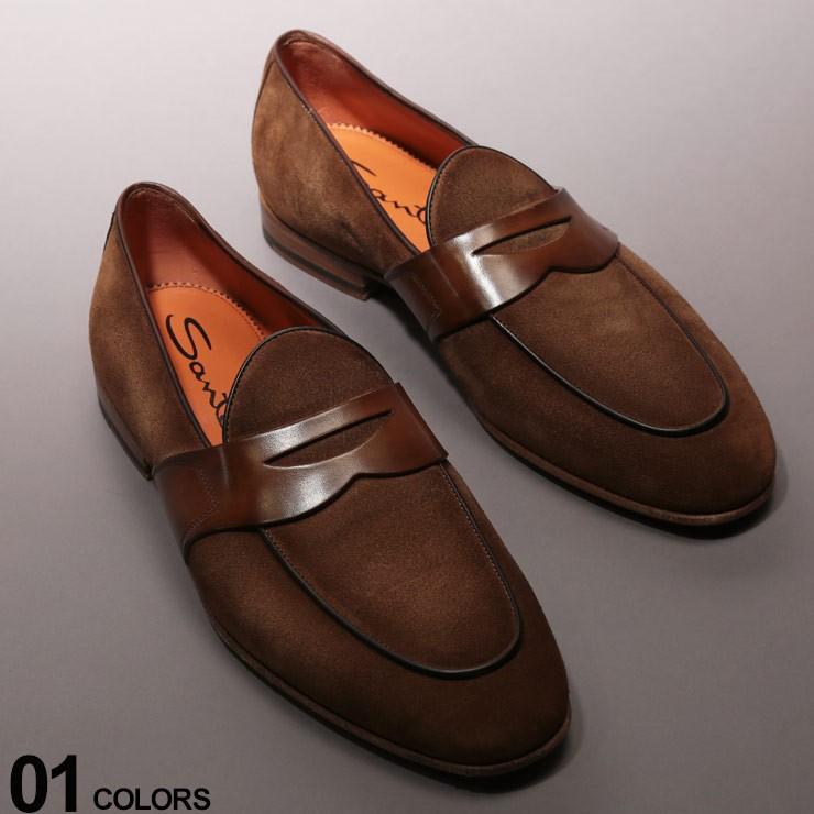 Santoni サントーニ スエード コインローファー Samyne62 メンズショップサカゼン 通販 Yahoo ショッピング