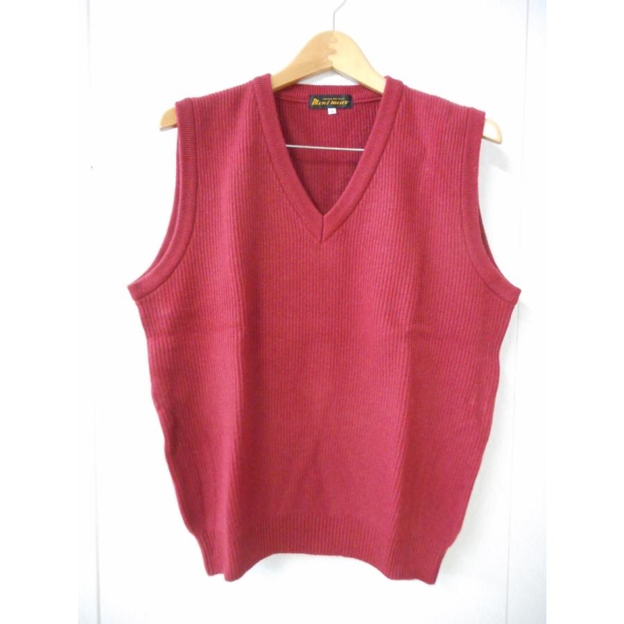 カシミヤ100％　畦編みニットベスト（ピンク）日本製　Sサイズ |  | 03