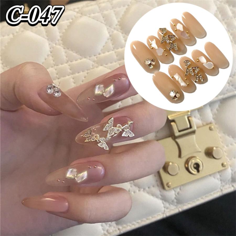 ネイルチップ ジェルネイル ネイル 蝶々 蝶パーツ シェル ストーン Msc047 M S Sorelle 通販 Yahoo ショッピング