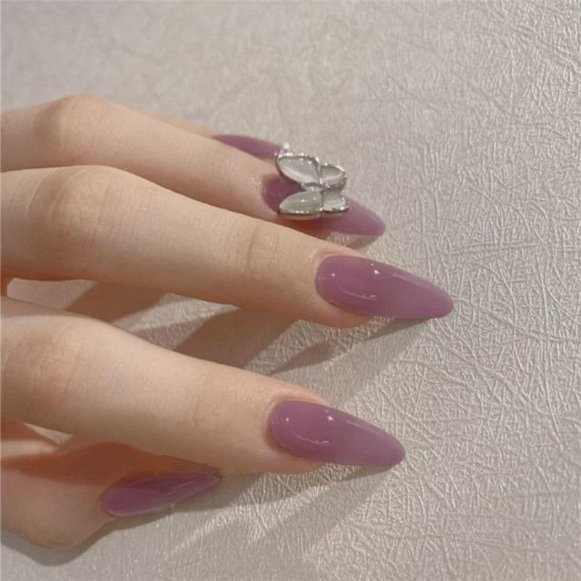 ネイルチップ ジェルネイル ネイル 蝶々 蝶パーツ 大人 シンプル