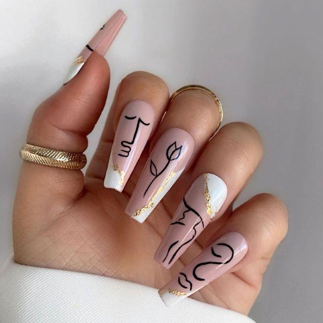 ネイルチップ ロング ジェルネイル 付け爪 つけ爪 バレリーナ ラメライン 斜めフレンチ チューリップ 花柄 白 ホワイト ピンクベージュ ベージュ :msc081:M's SORELLE - 通販 - Yahoo!ショッピング ネイルチップ ロング ジェルネイル 付け爪 つけ爪 バレリーナ ラメライン 斜めフレンチ チューリップ 花柄 白 ホワイト ピンクベージュ ベージュ :msc081:M's SORELLE - 通販 - Yahoo!ショッピング
