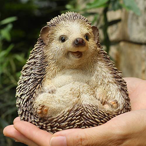 4年保証 誕生日プレゼント ガーデン 雑貨 動物オブジェ かわいい 置物 ハリネズミ Ca178 ファンシー 女性 芝 グッズ 動物 贈り物 母 彼女 人気 オーナメント オブジェ Www We Job Com