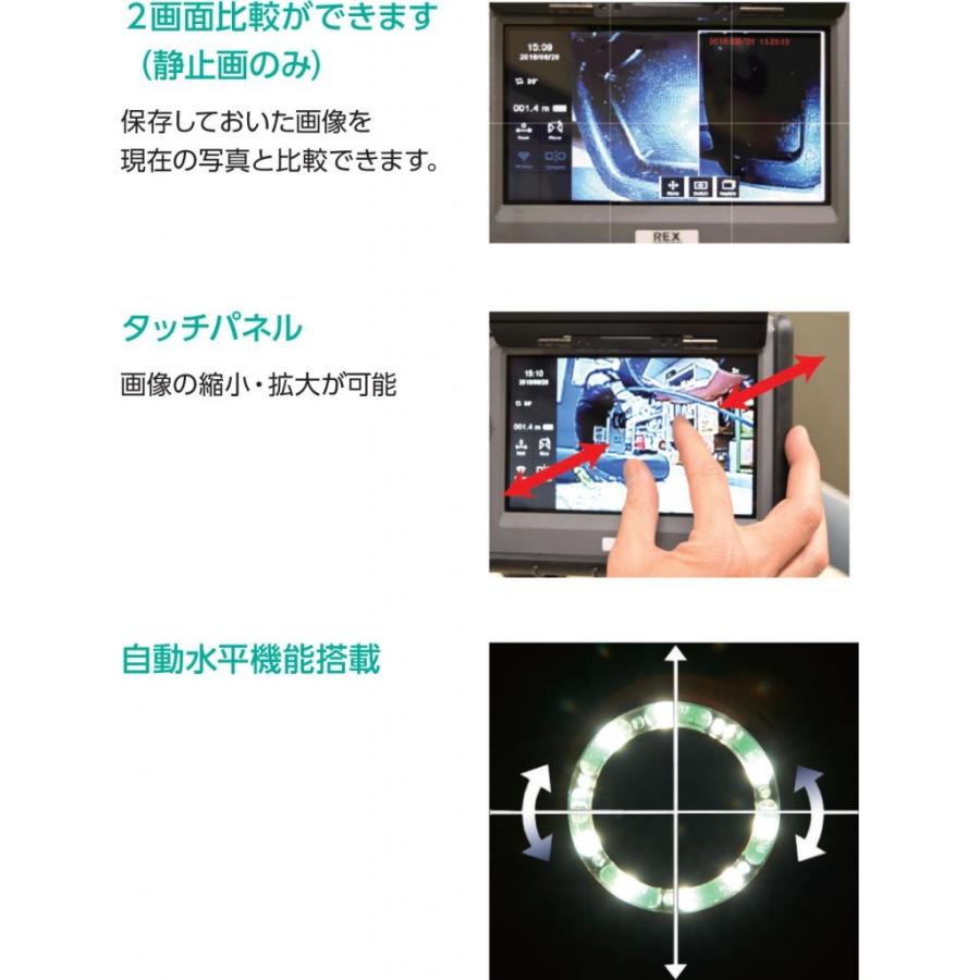 REX Gラインスコープ 管内検査カメラ GLS−R3032 